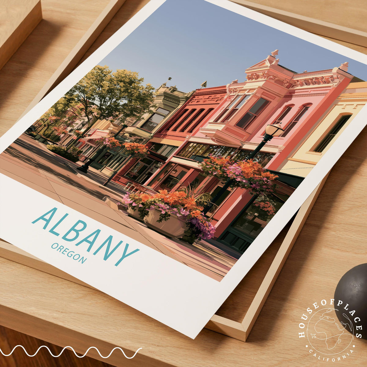 Albany travel poster – view 7