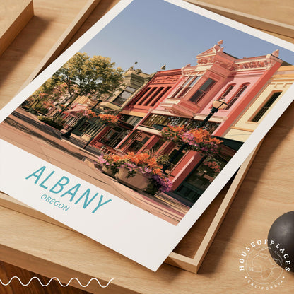 Albany travel poster – view 7