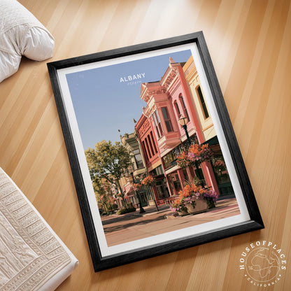 Albany travel poster – view 2