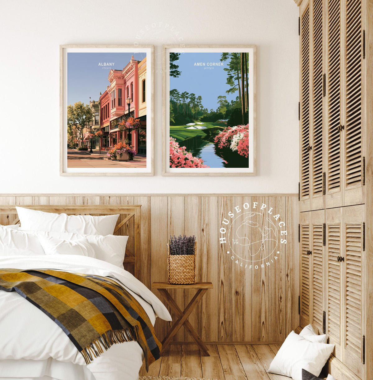 Amen Corner Augusta travel poster – view 9