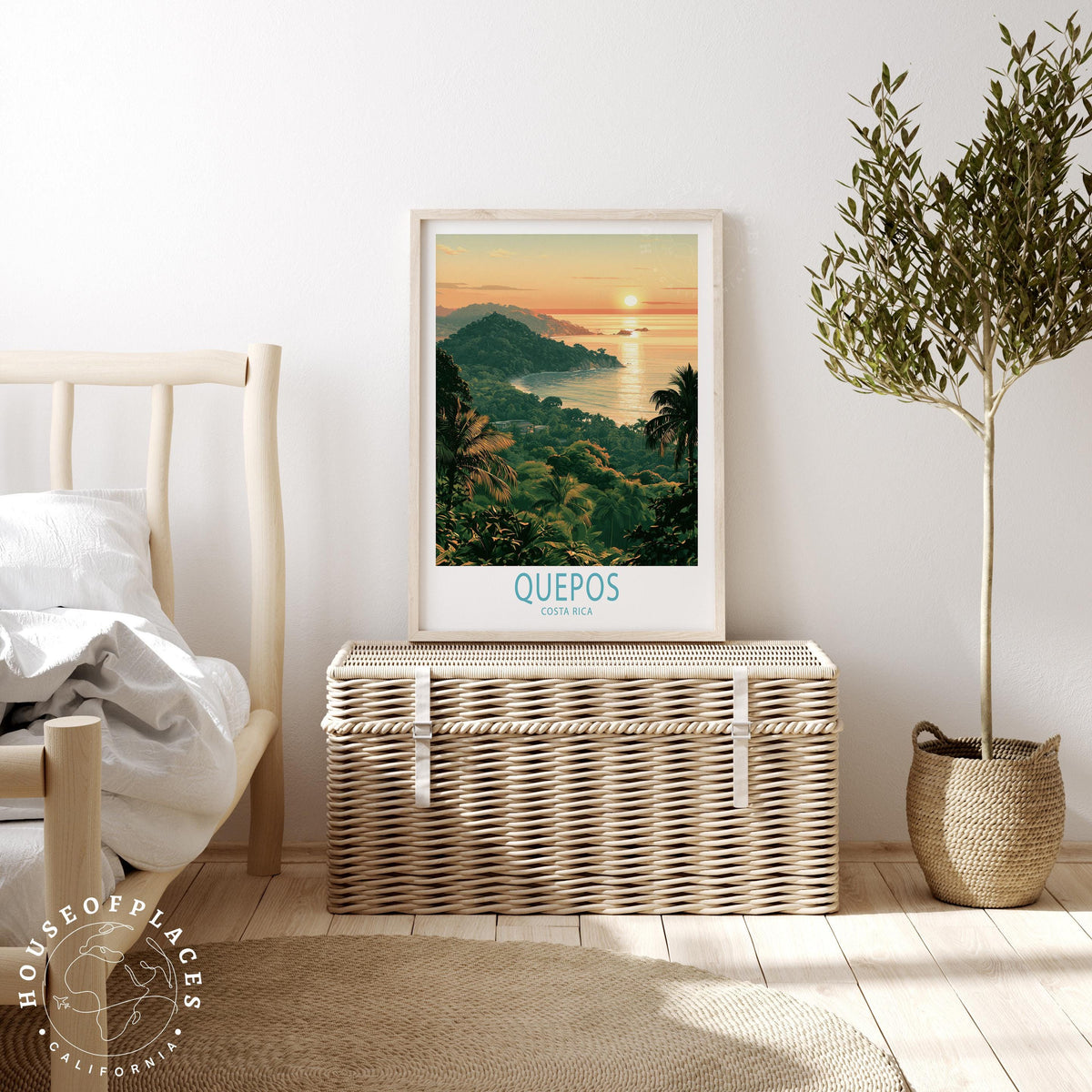 Quepos travel poster – view 3
