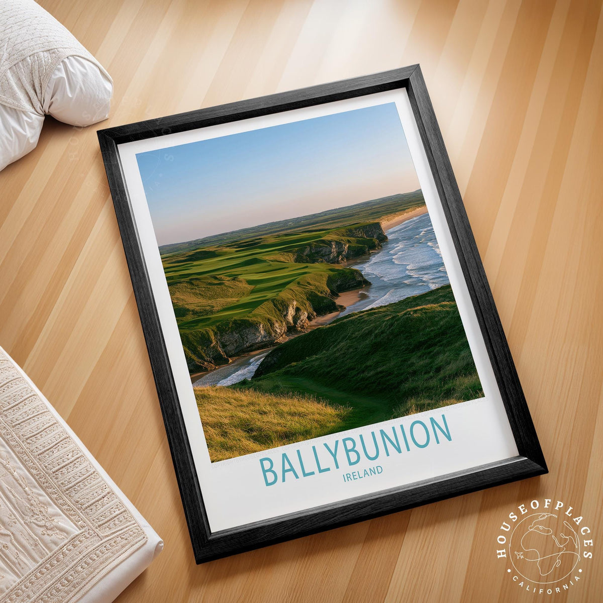 Ballybunion travel poster – view 2