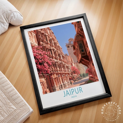 Jaipur travel poster – view 2