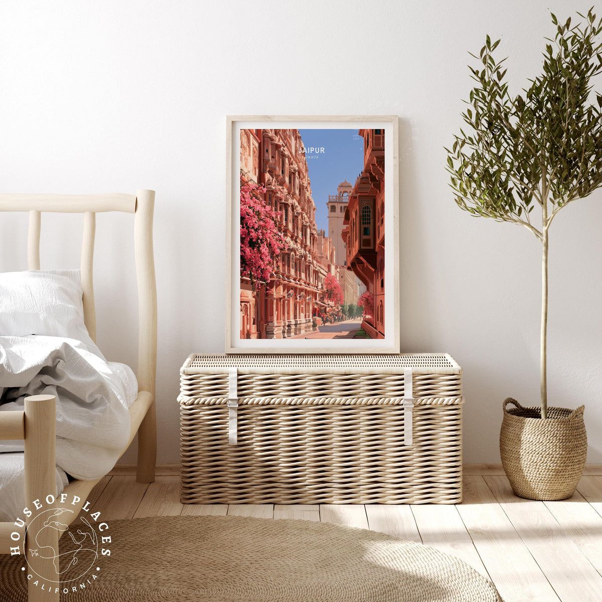 Jaipur Rajasthan travel poster – view 3