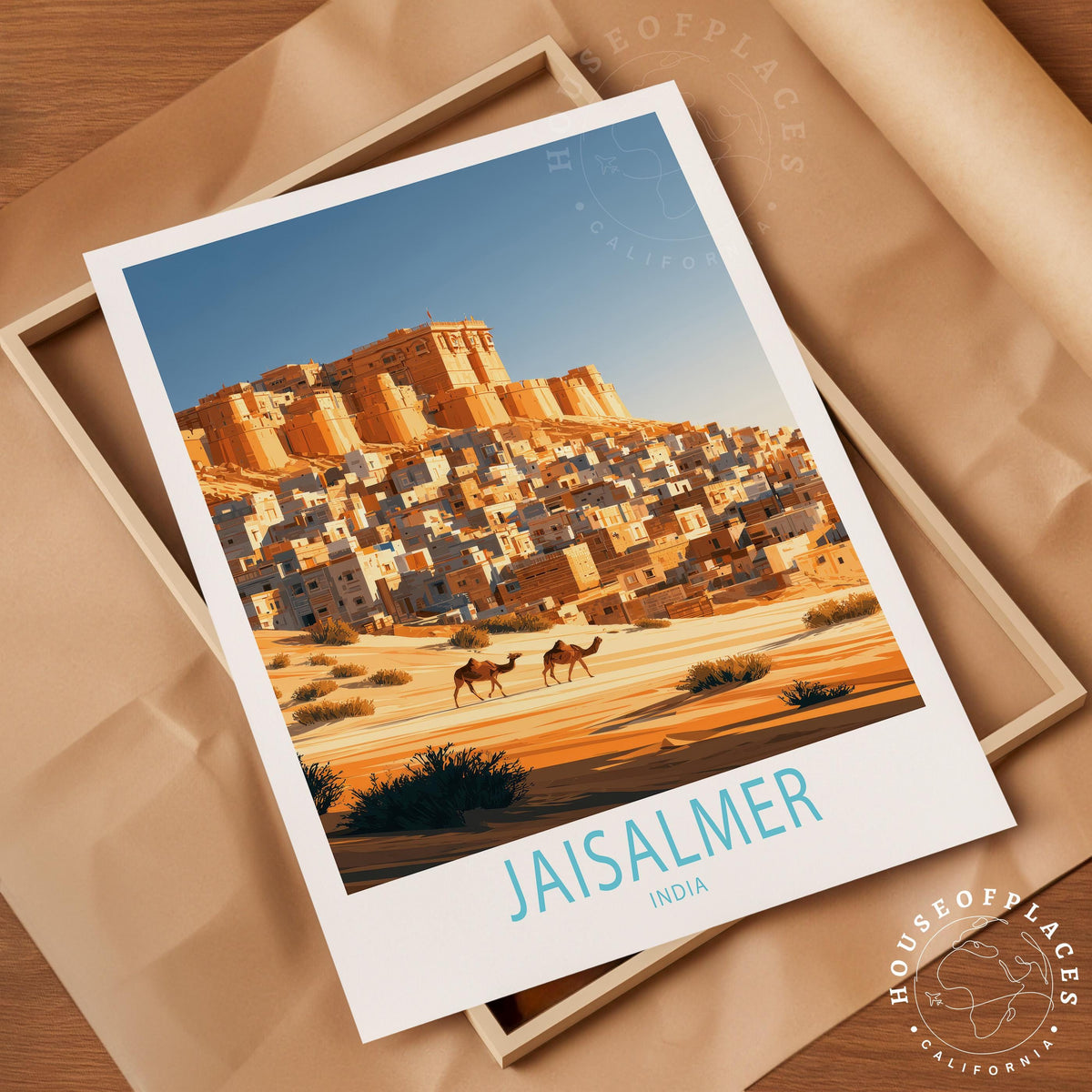 Jaisalmer travel poster – view 4