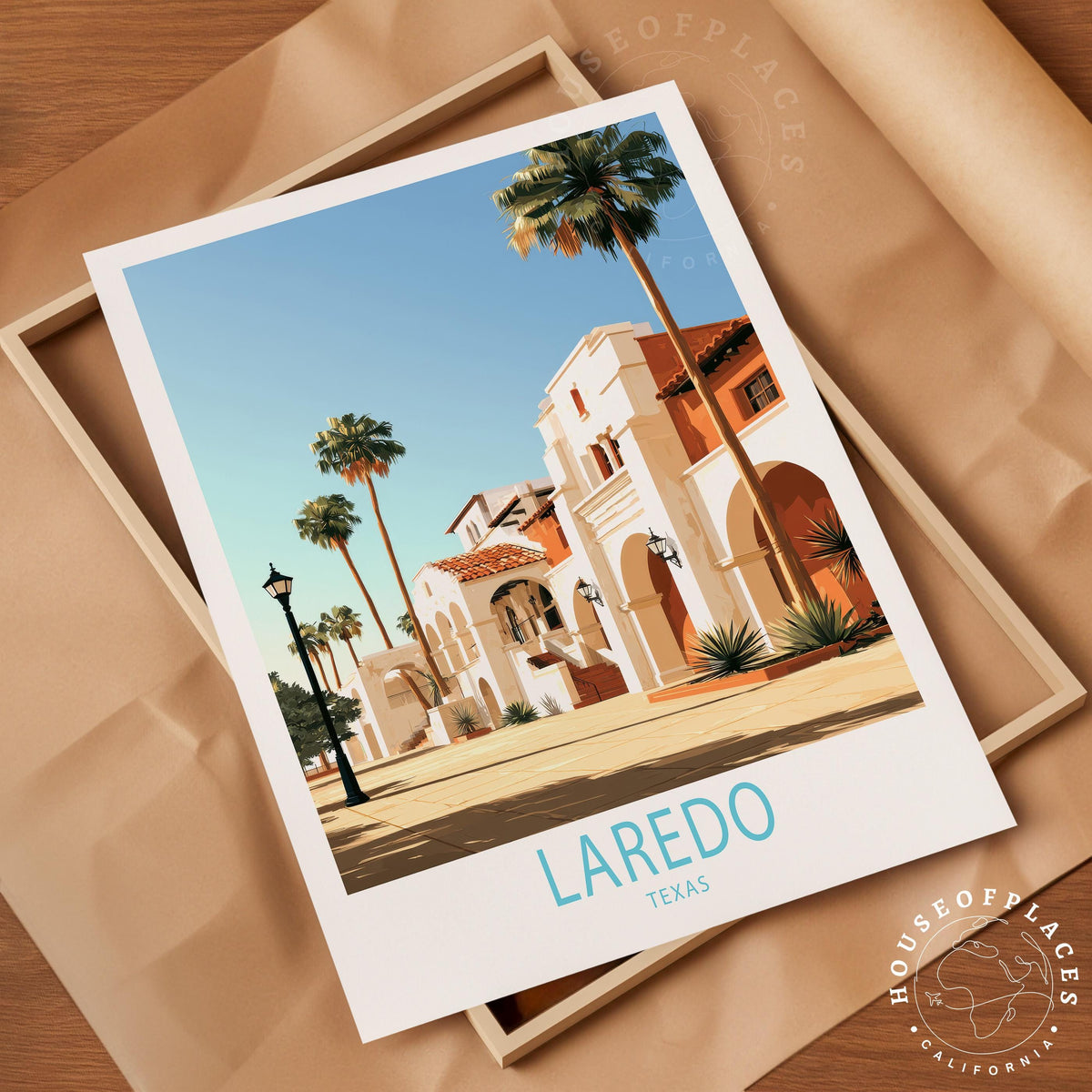 Laredo travel poster – view 4