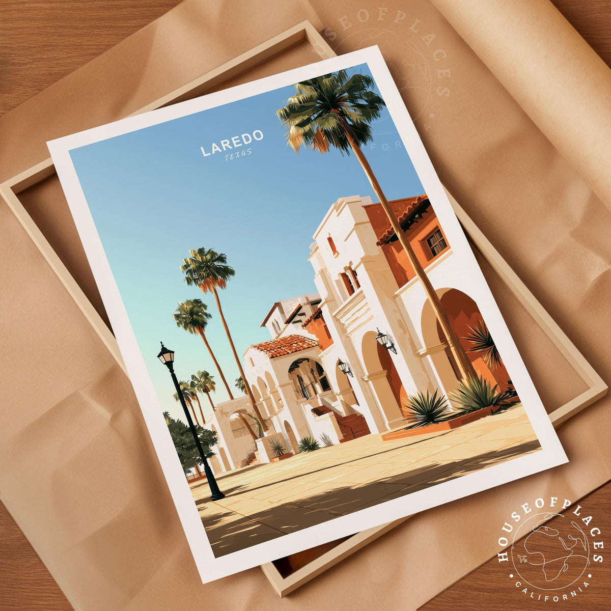 Laredo travel poster – view 4