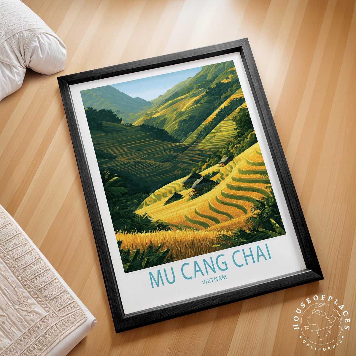 Mu Cang Chai travel poster – view 2