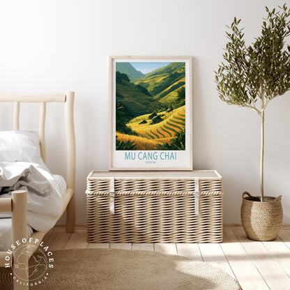Mu Cang Chai travel poster – view 3