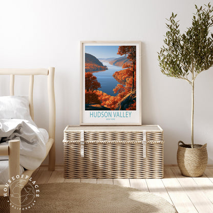 Hudson Valley travel poster – view 3