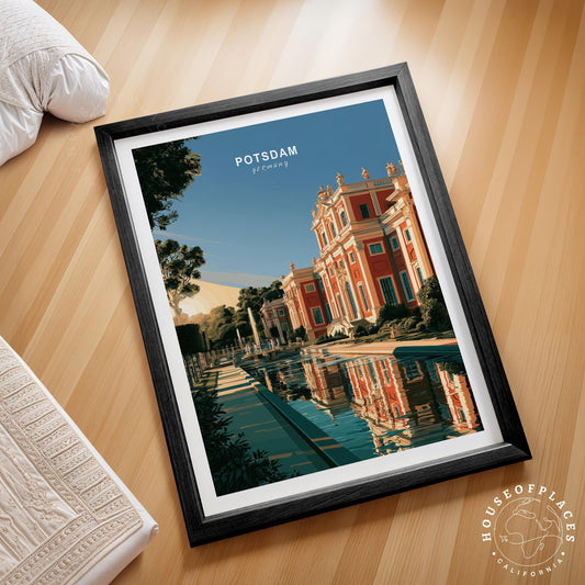 Potsdam travel poster – view 2