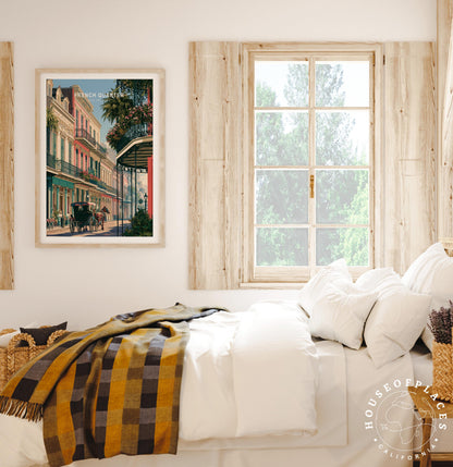 French Quarter travel poster – view 6