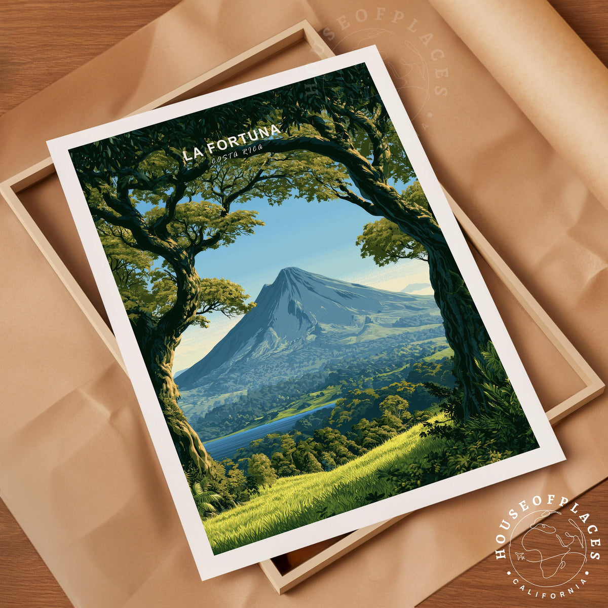 La Fortuna travel poster – view 4