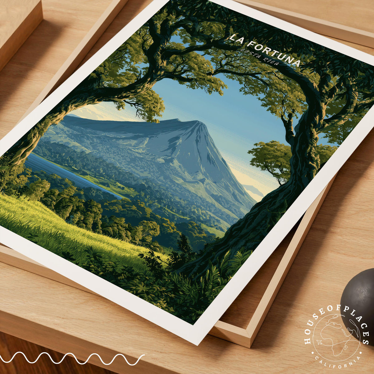 La Fortuna travel poster – view 7