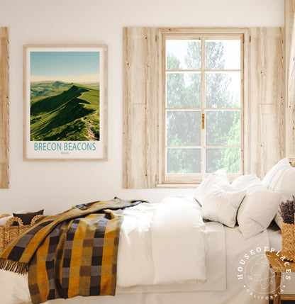 Brecon Beacons travel poster – view 6
