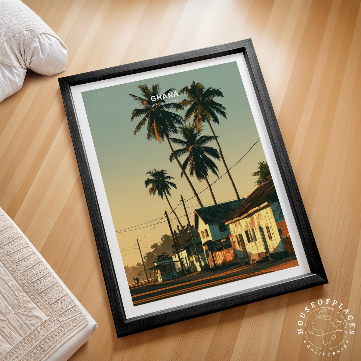 Ghana travel poster – view 2