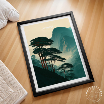Japanese Pine travel poster – view 2