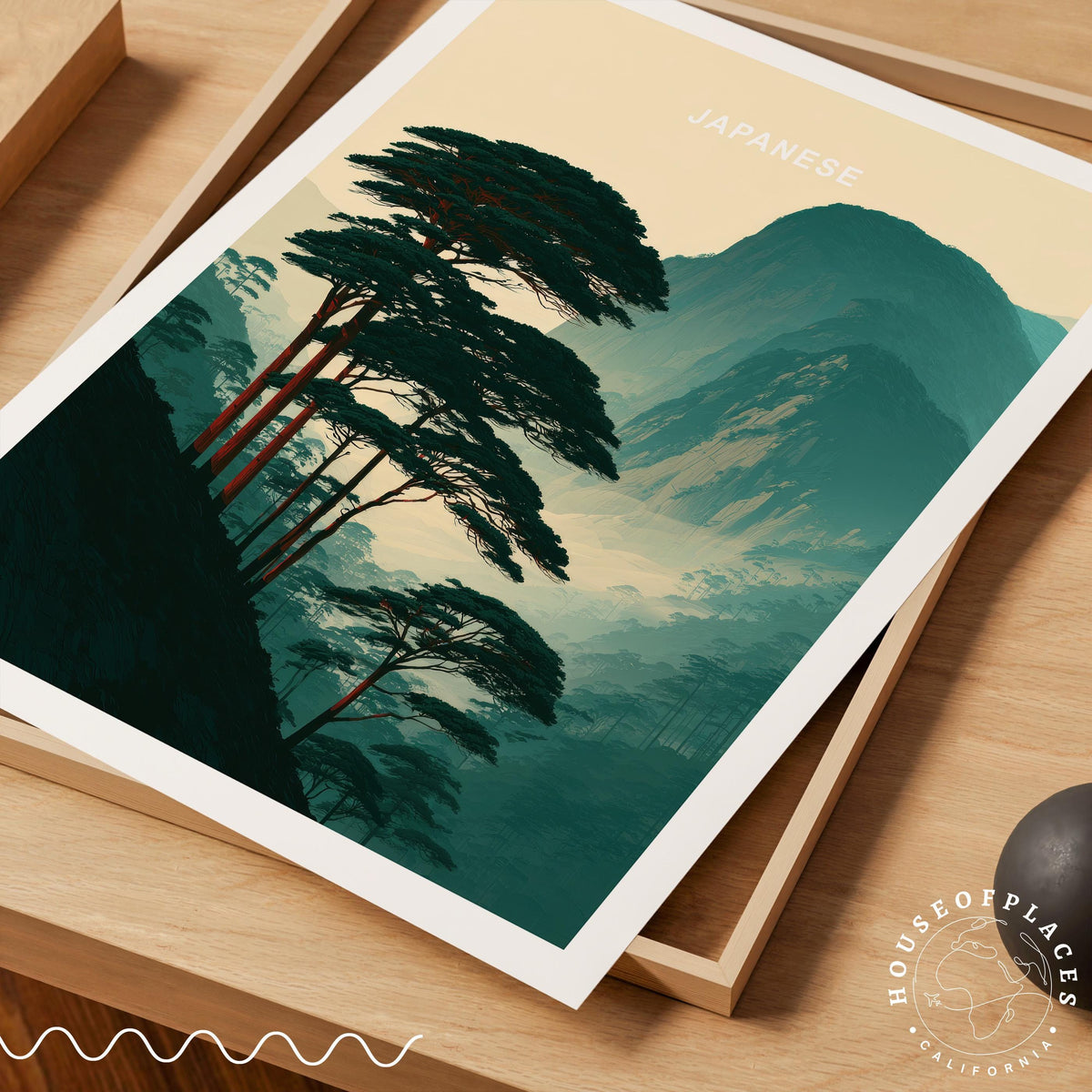 Japanese Pine travel poster – view 7