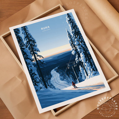 Ruka travel poster – view 4