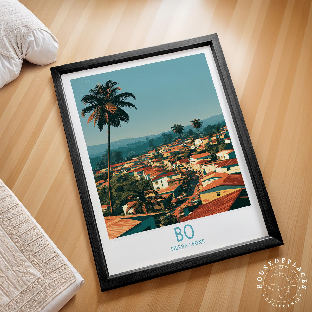 Bo Sierra Leone travel poster – view 2