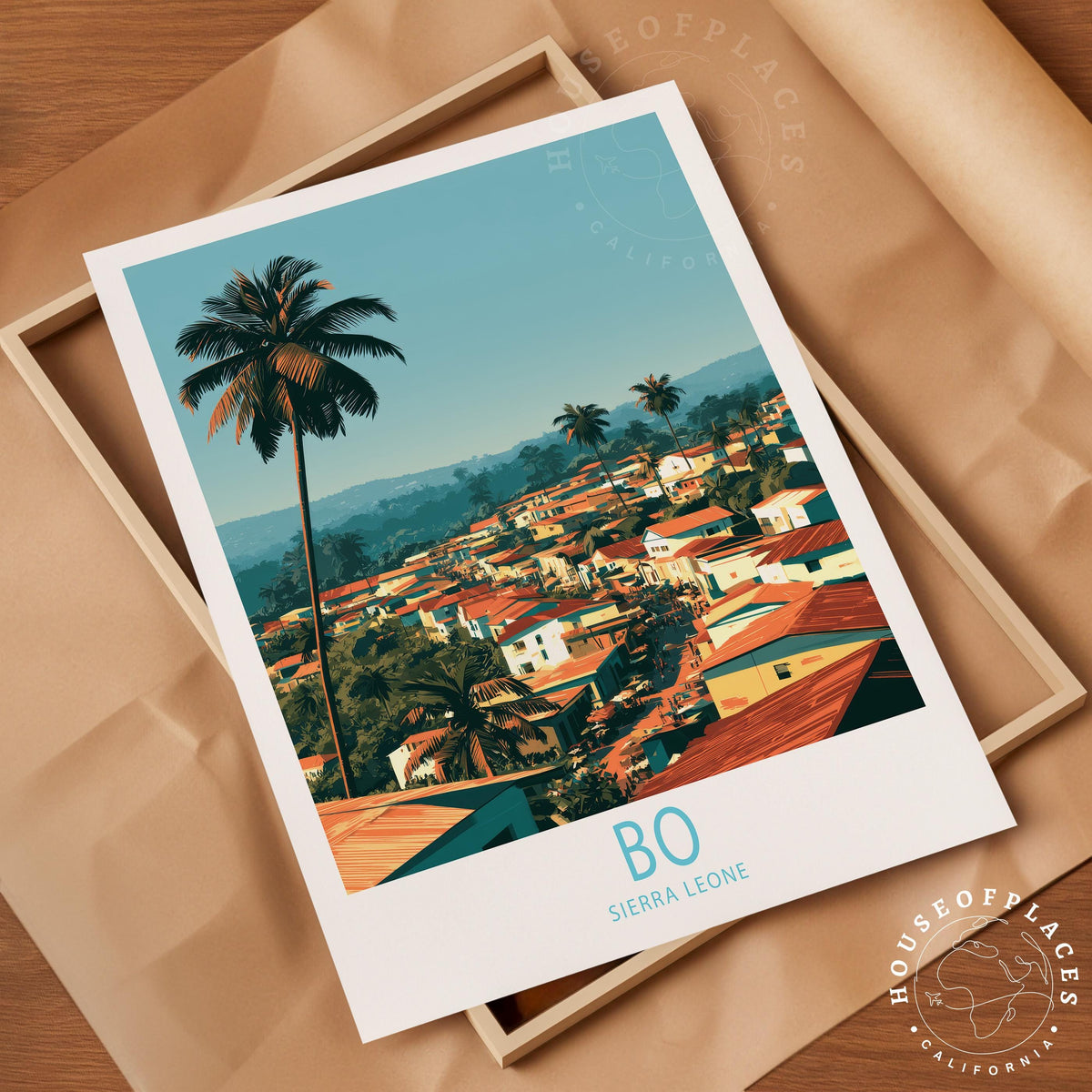 Bo Sierra Leone travel poster – view 4