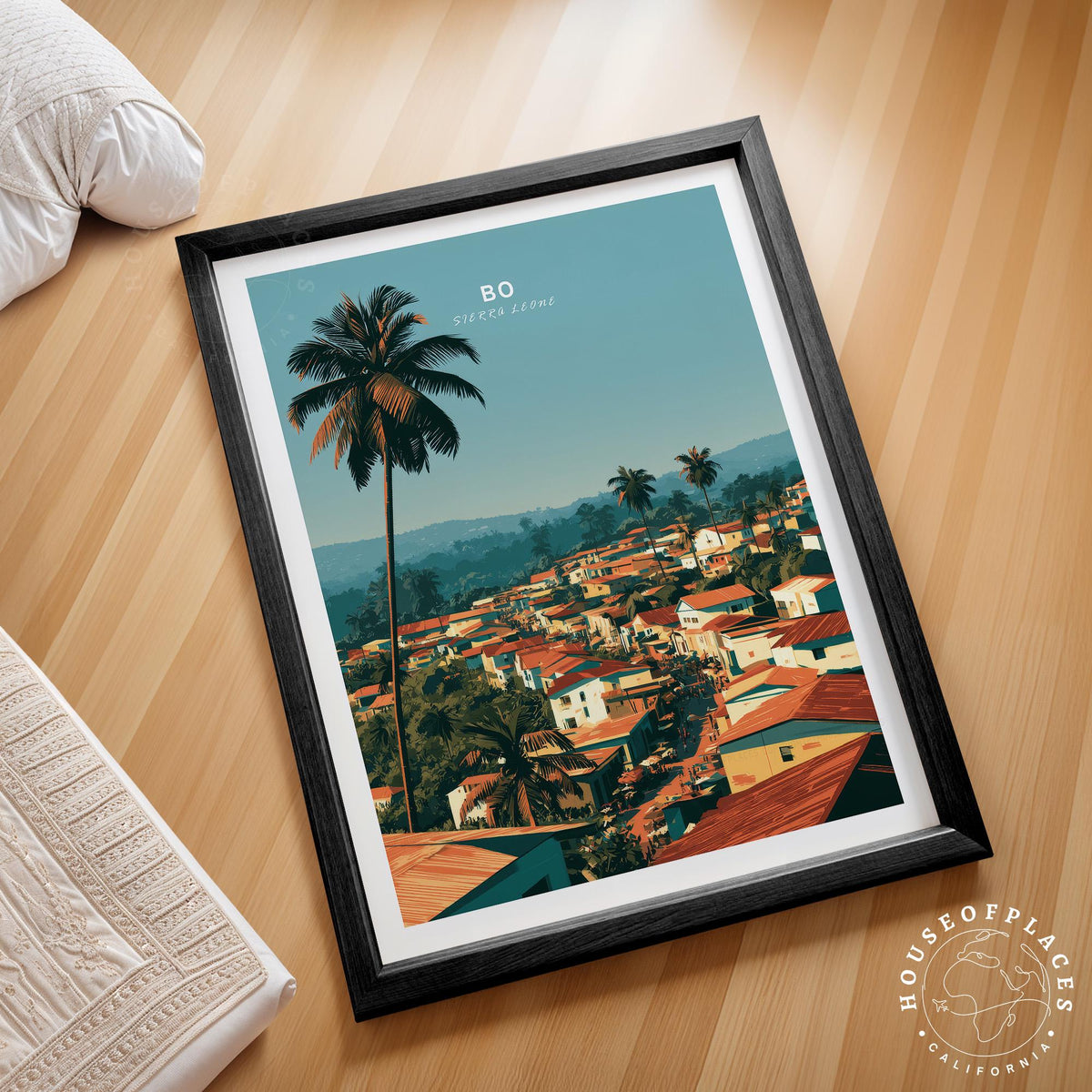 Bo Sierra Leone travel poster – view 2