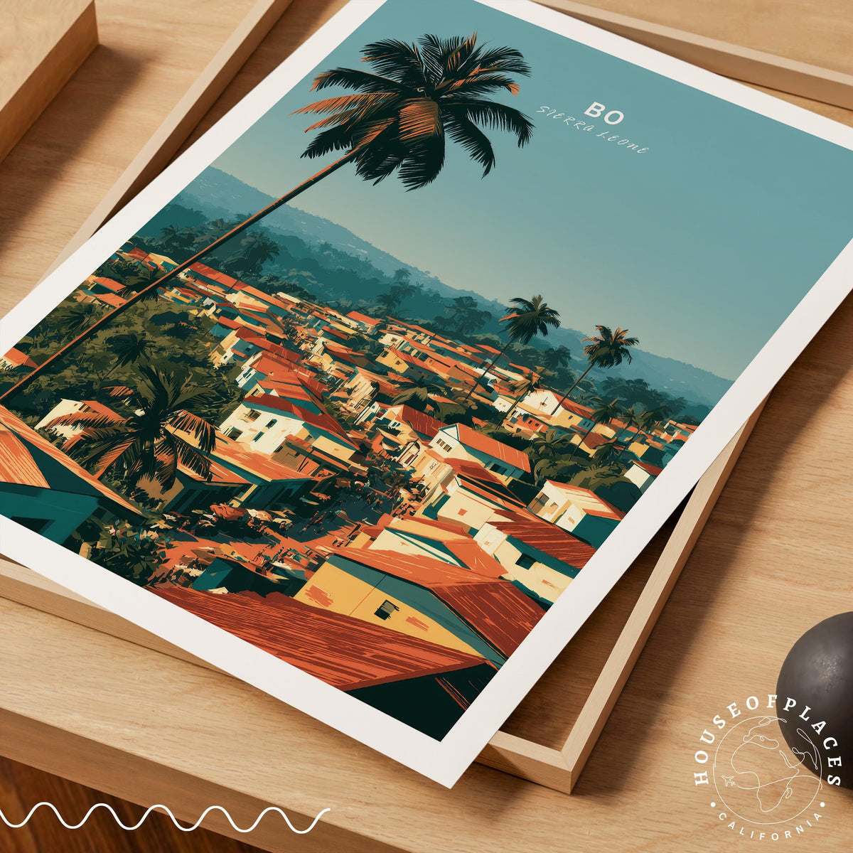 Bo Sierra Leone travel poster – view 7