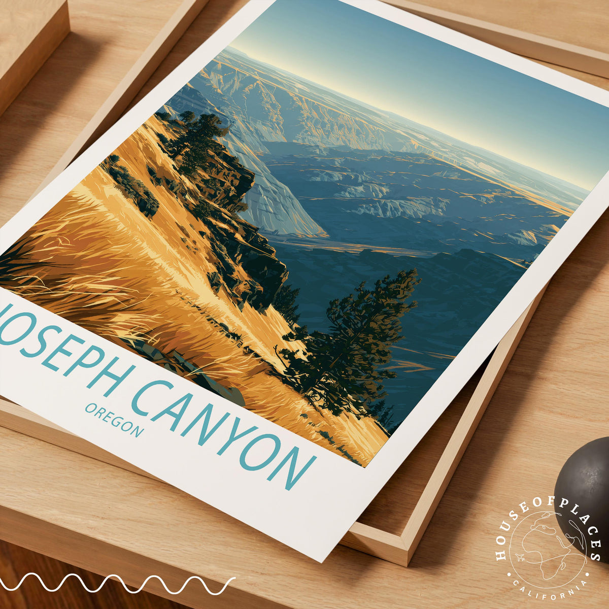 Joseph Canyon travel poster – view 7