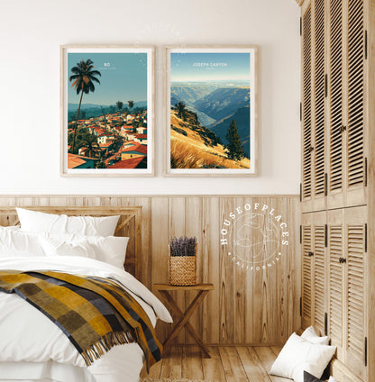 Joseph Canyon travel poster – view 9