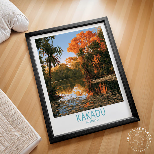 Kakadu travel poster – view 2