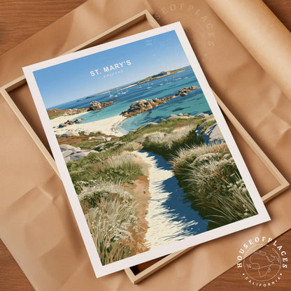 St Mary’s travel poster – view 4