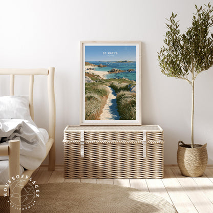 St Mary’s travel poster – view 3