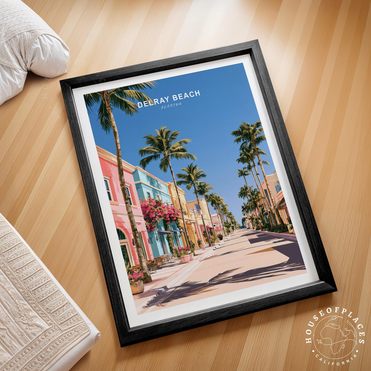 Delray Beach travel poster – view 2