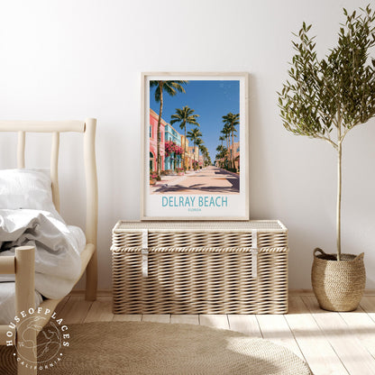 Delray Beach travel poster – view 3