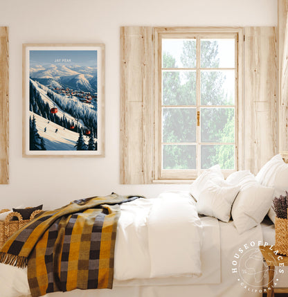 Jay Peak travel poster – view 6
