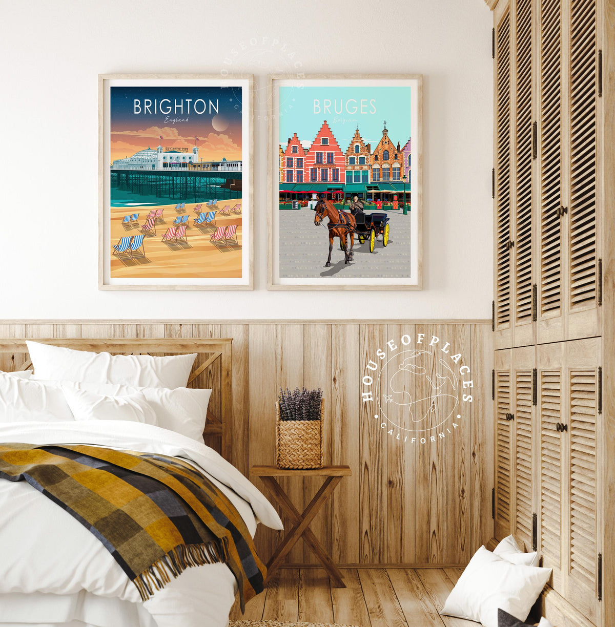 Bruges travel poster – view 9