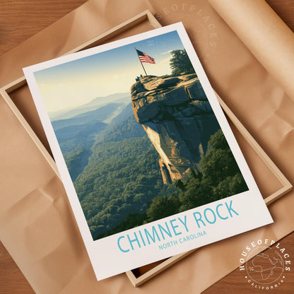 Chimney Rock travel poster – view 4