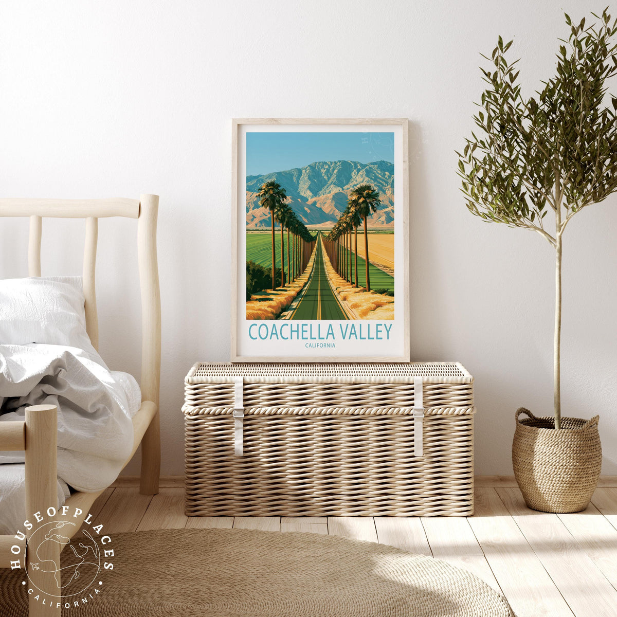 Coachella Valley travel poster – view 3