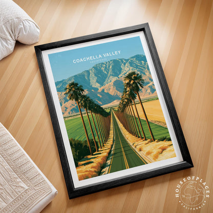 Coachella Valley travel poster – view 2