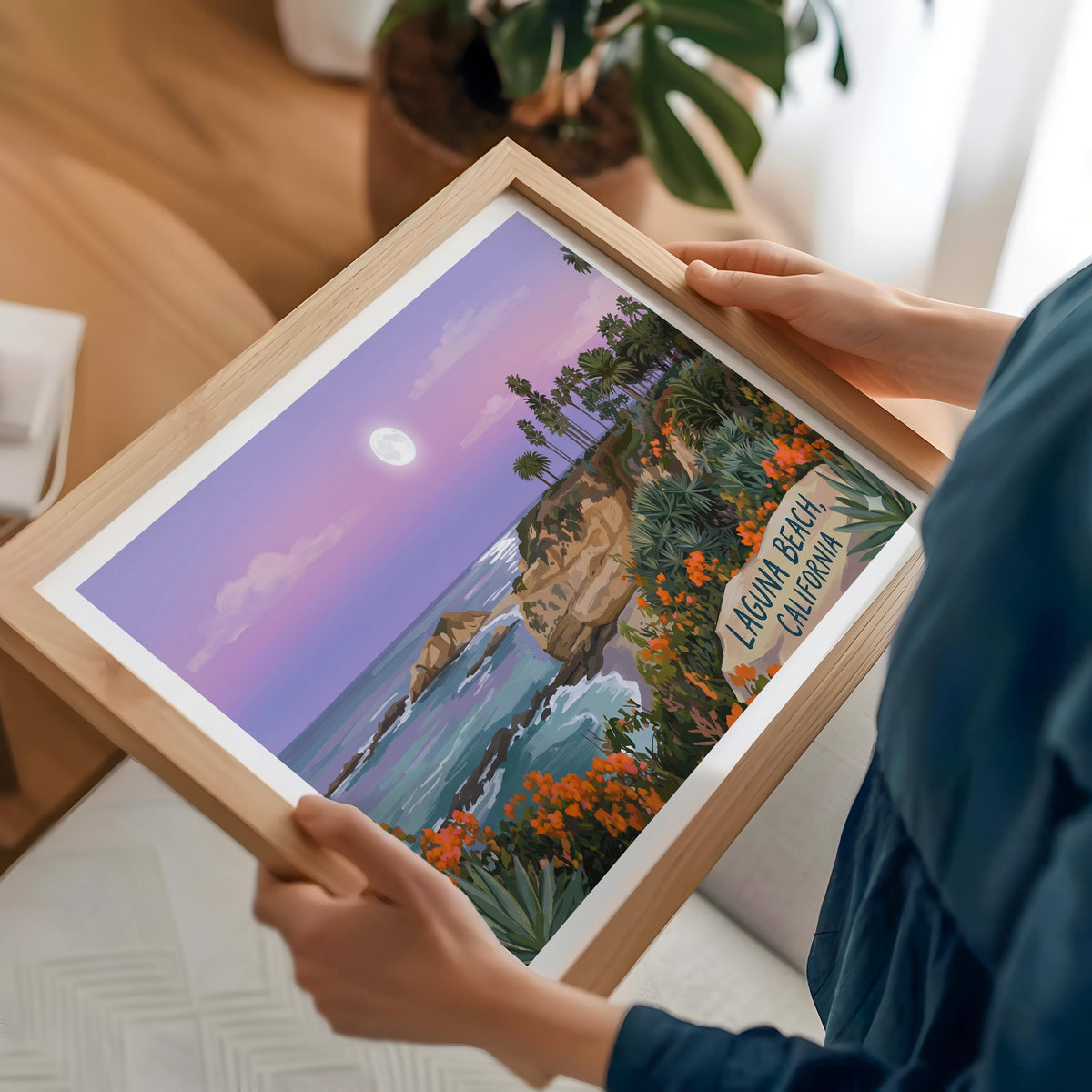 Laguna Beach travel poster – view 7
