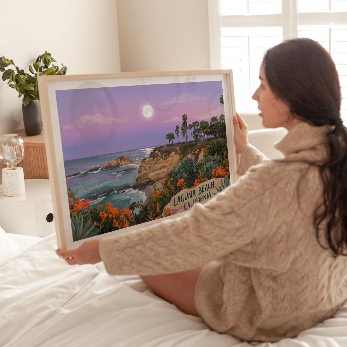 Laguna Beach travel poster – view 3