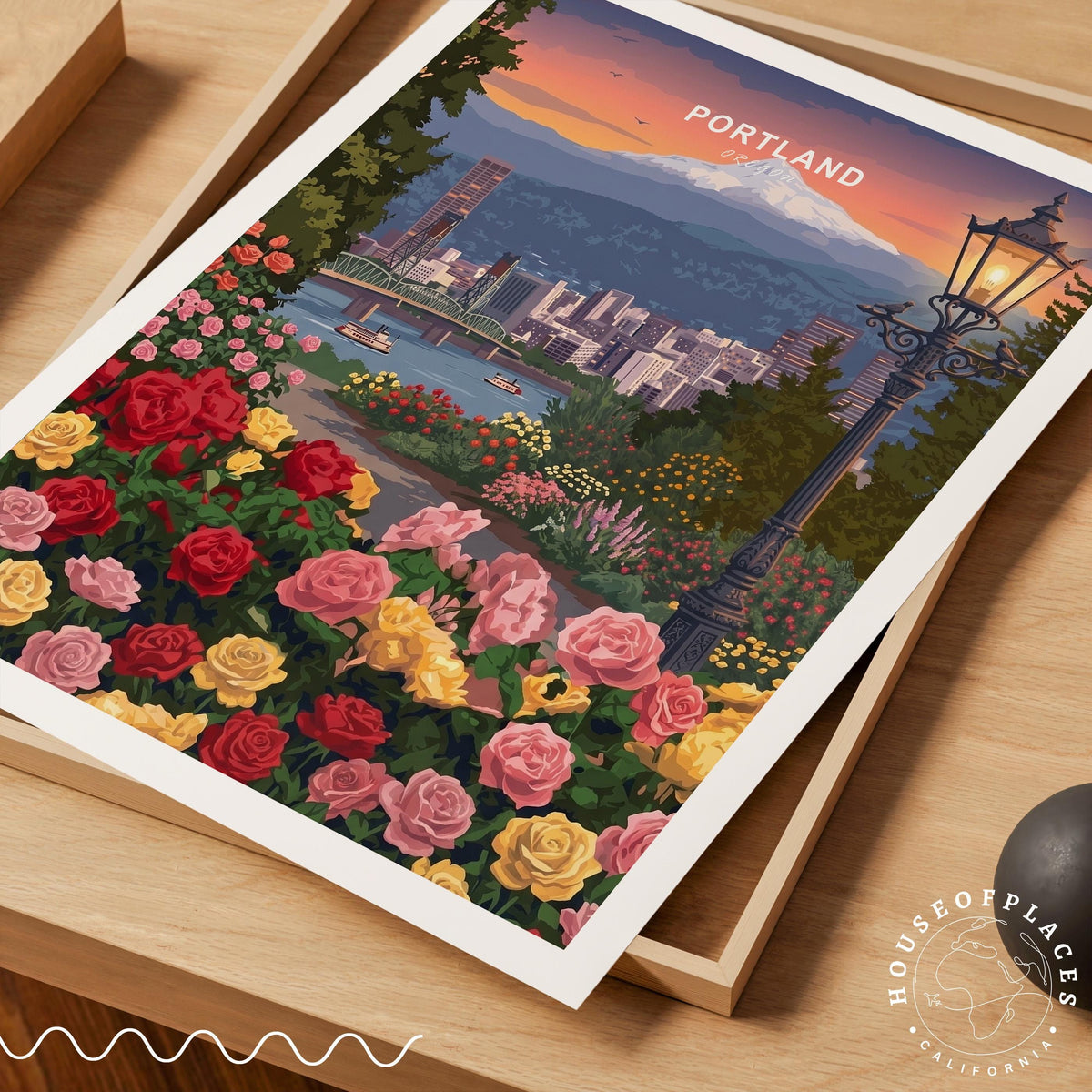Portland travel poster – view 7