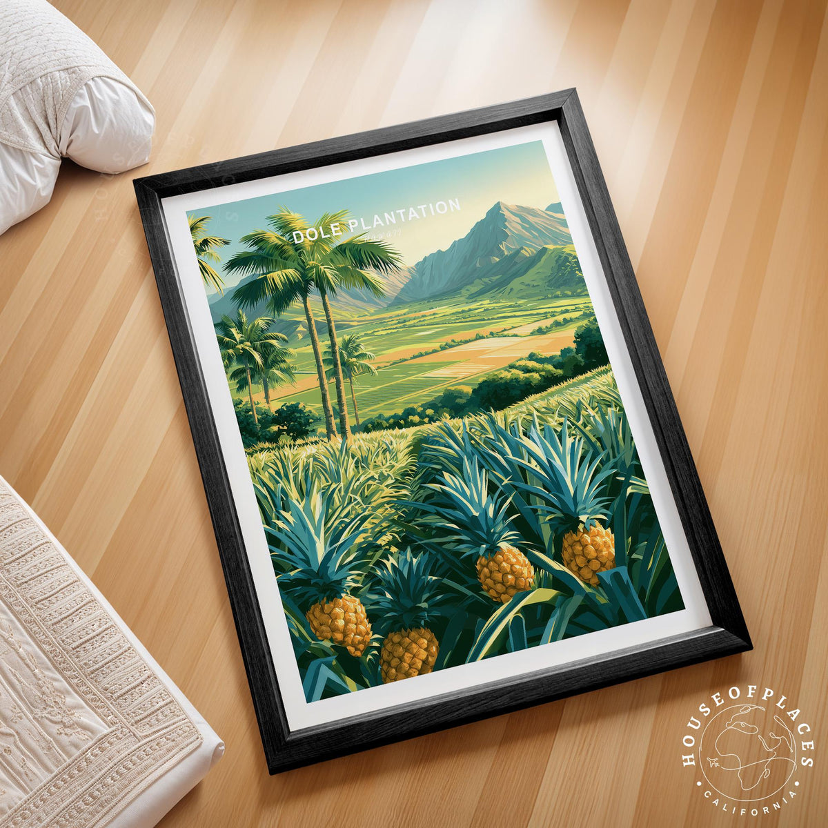 Dole Plantation Oahu travel poster – view 2