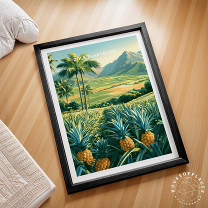 Dole Plantation Oahu travel poster – view 2