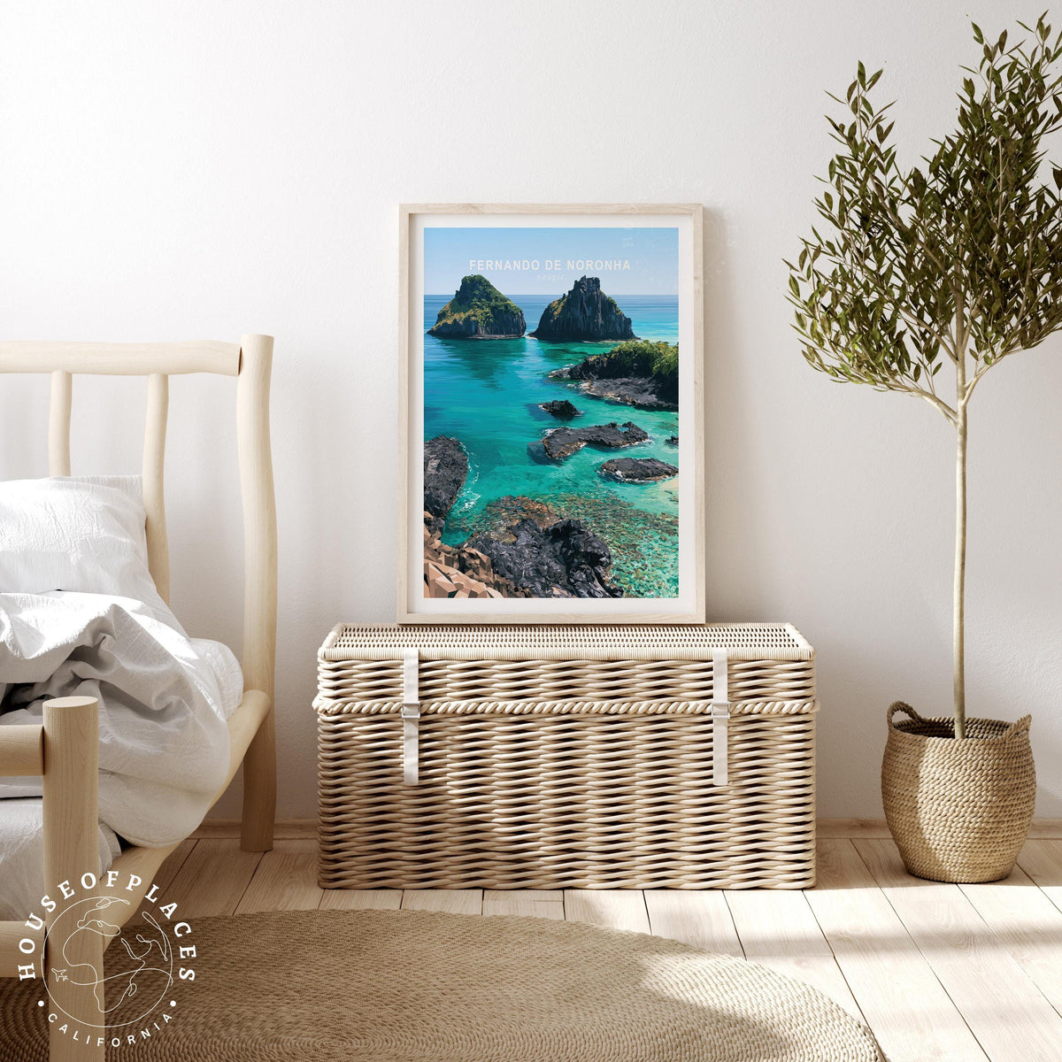 Fernando de Noronha travel poster – view 3