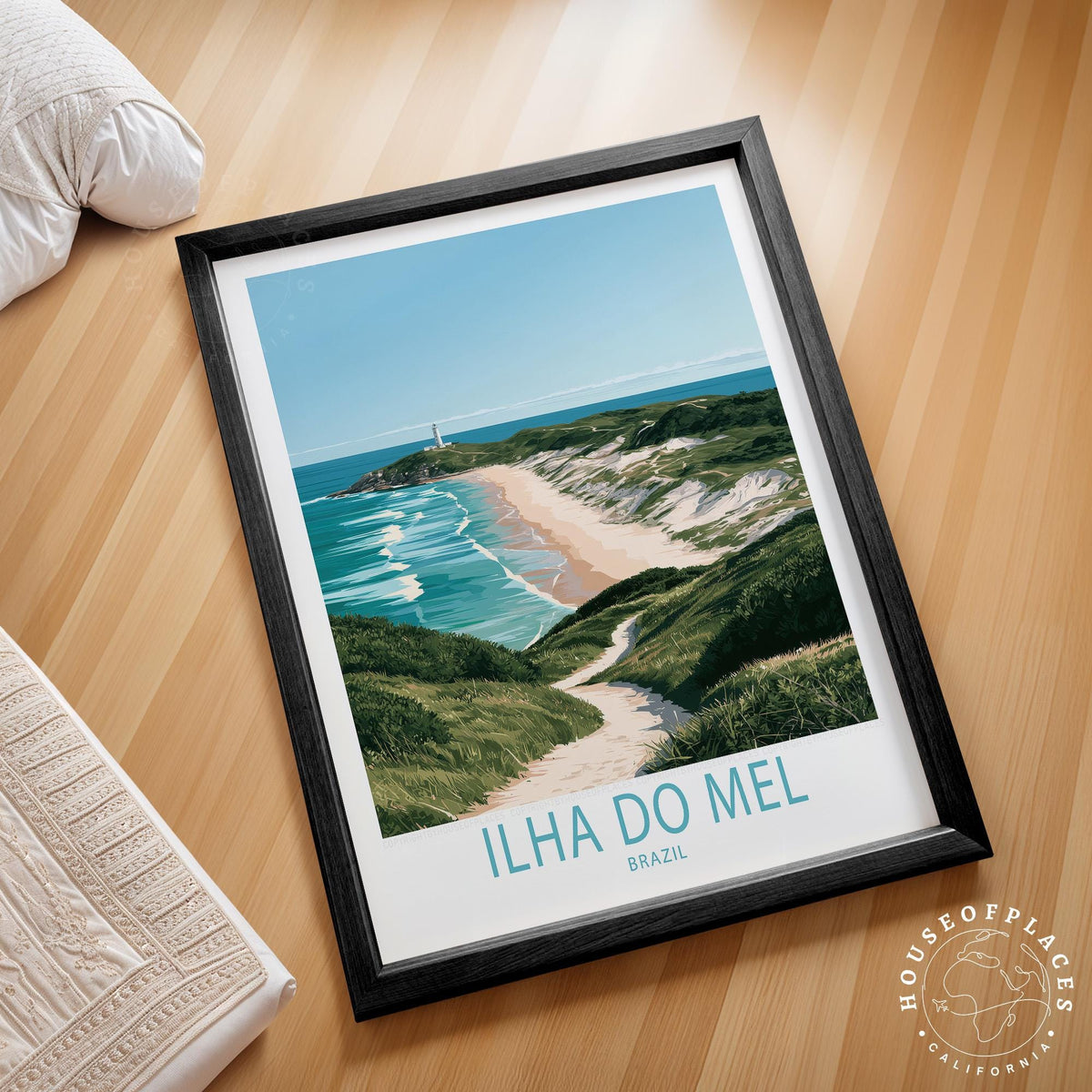 Ilha Do Mel travel poster – view 2