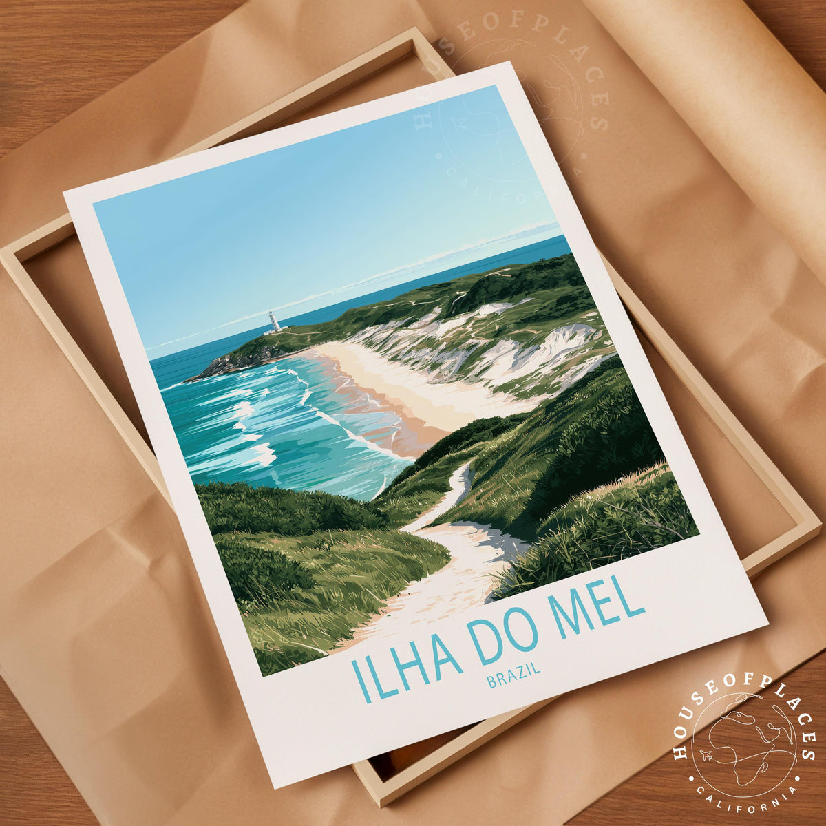 Ilha Do Mel travel poster – view 4