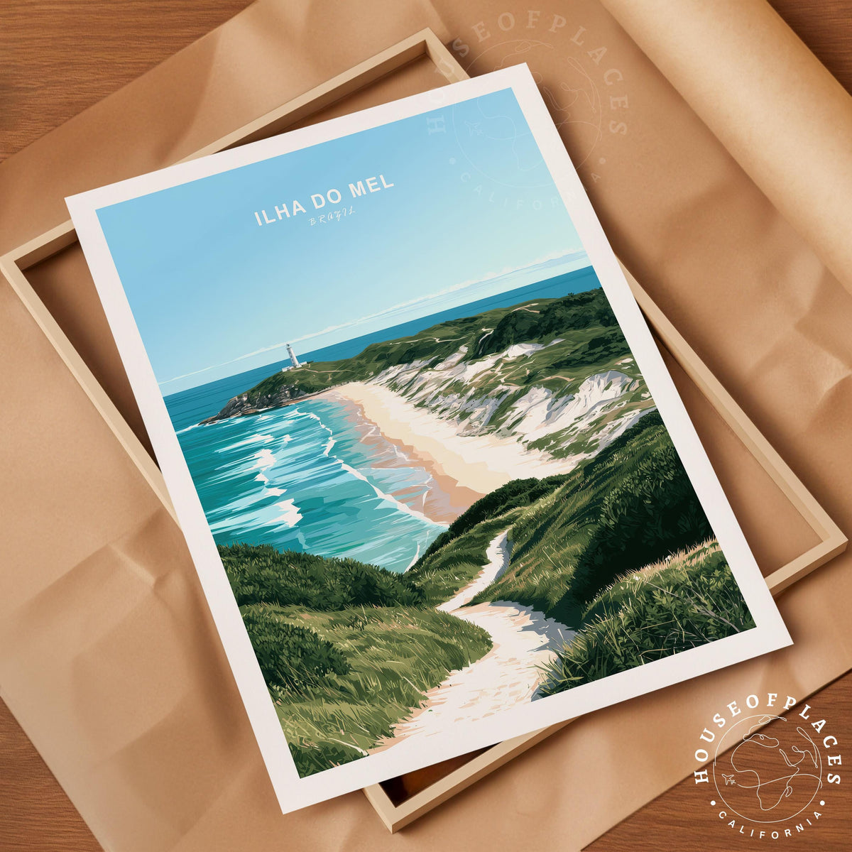 Ilha Do Mel travel poster – view 4