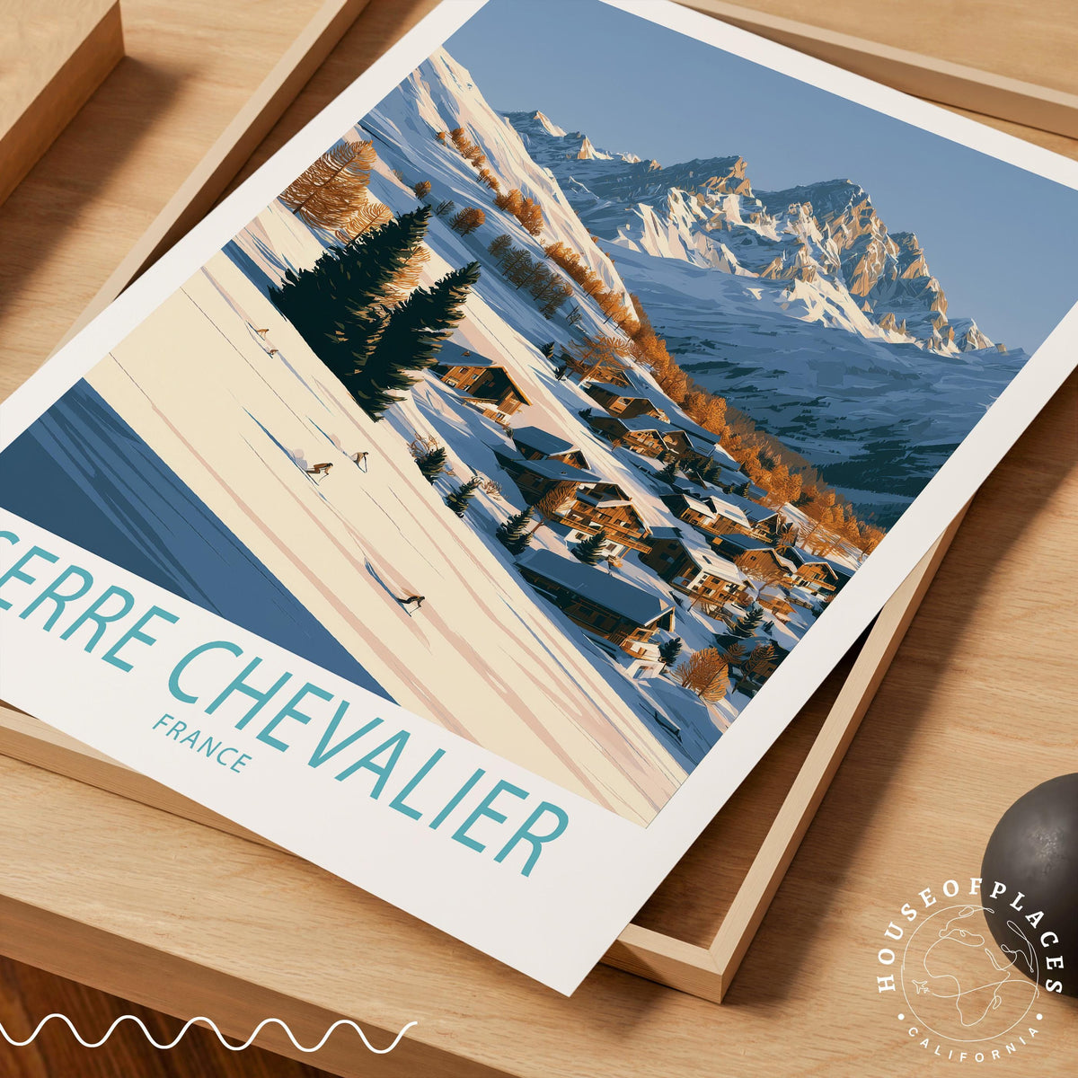 Serre Chevalier travel poster – view 7