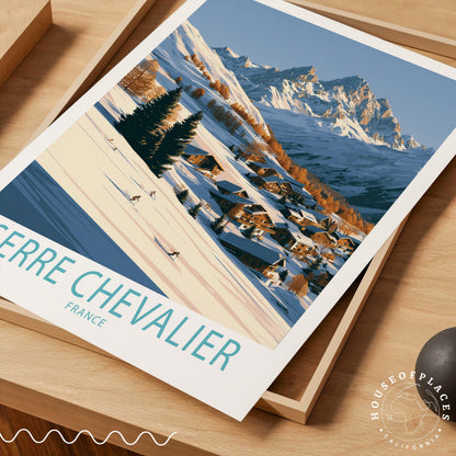Serre Chevalier travel poster – view 7